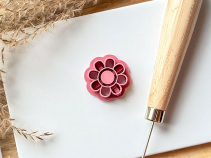 Flower clay cutter set - 5 piece pack - Fabled Cutters