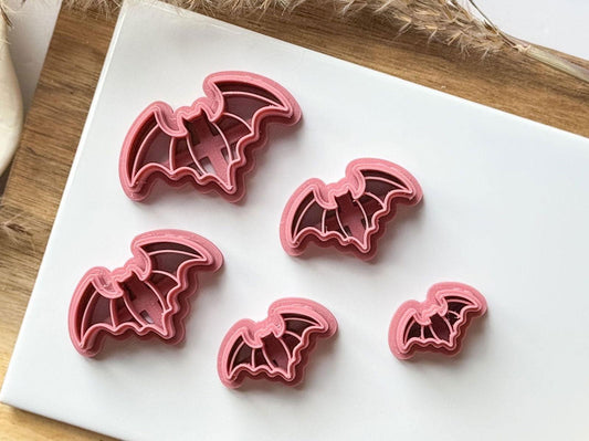 Flying Bat Shaped Polymer Clay Cutter - Fabled Cutters