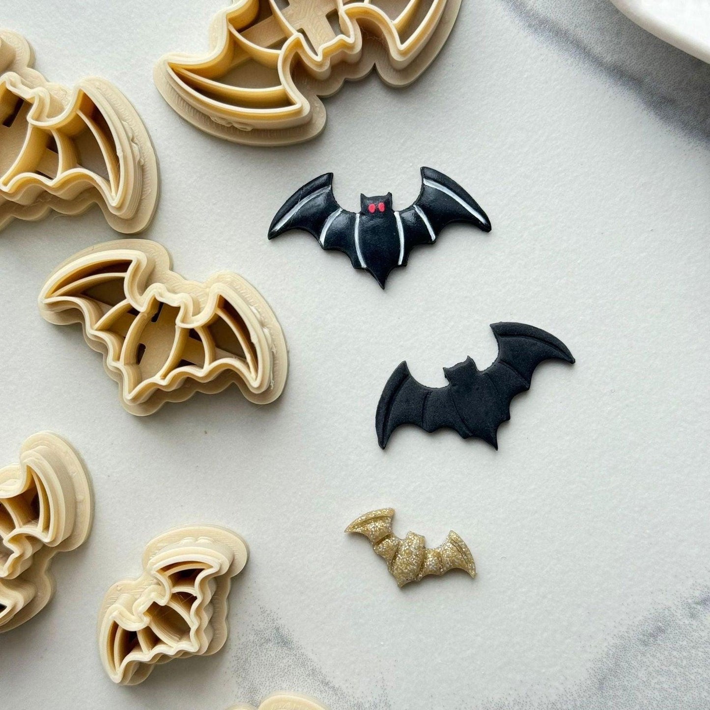 Flying Bat Shaped Polymer Clay Cutter - Fabled Cutters