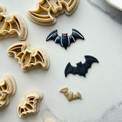 Flying Bat Shaped Polymer Clay Cutter - Fabled Cutters