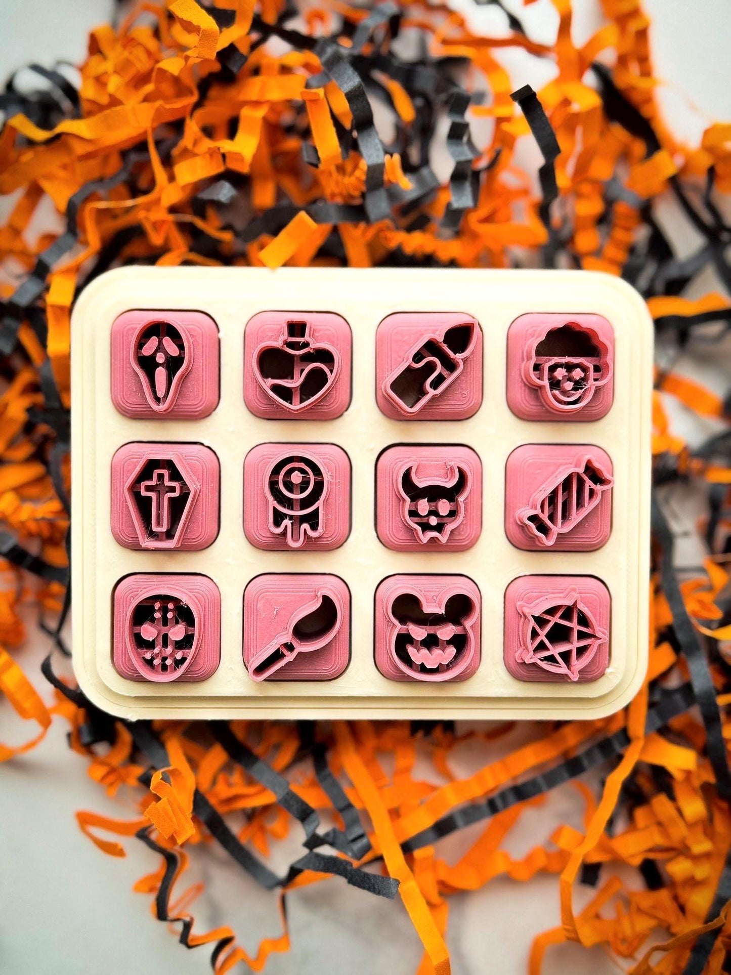 Halloween Stud Clay Cutters - Set & Individual Cutters - Fabled Cutters