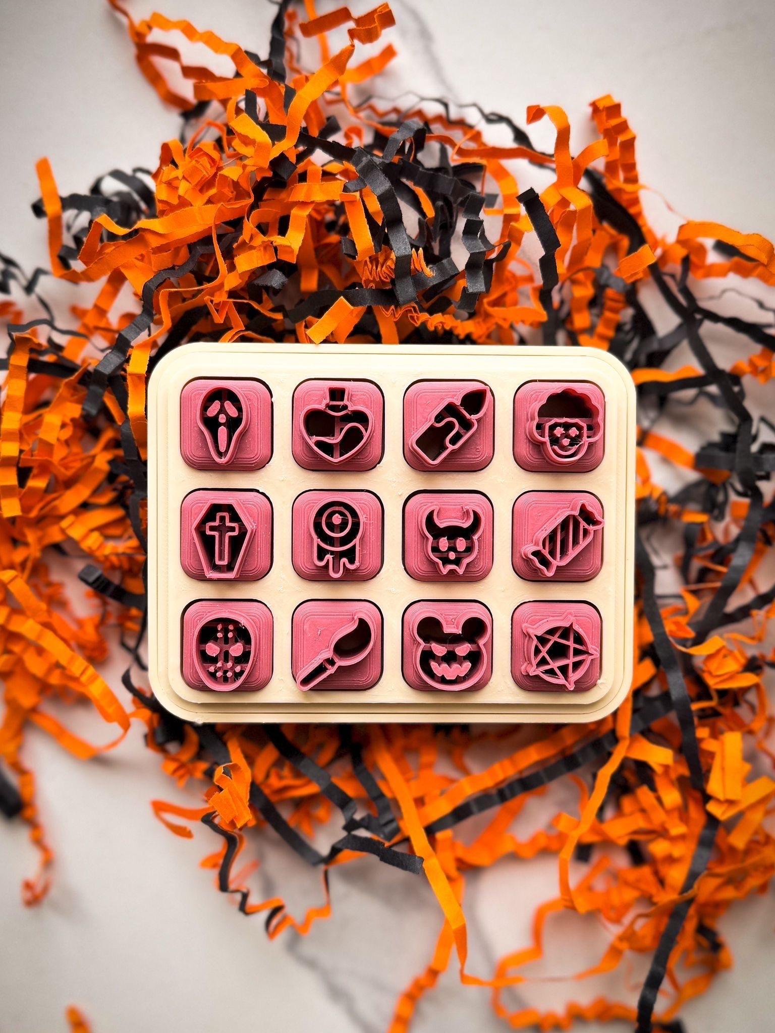 Halloween Stud Clay Cutters - Set & Individual Cutters - Fabled Cutters