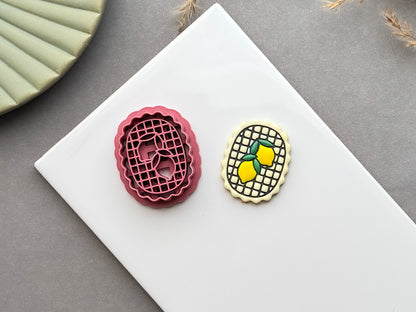 Retro Lemon Frame Cutter - Seconds Sale
