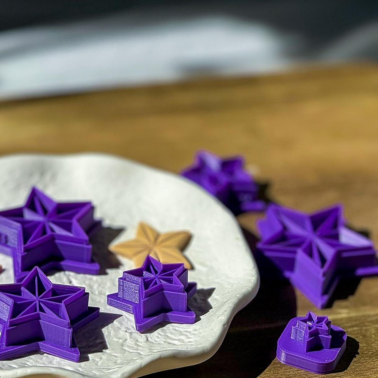 Intricate Star Polymer Clay Cutter - Fabled Cutters