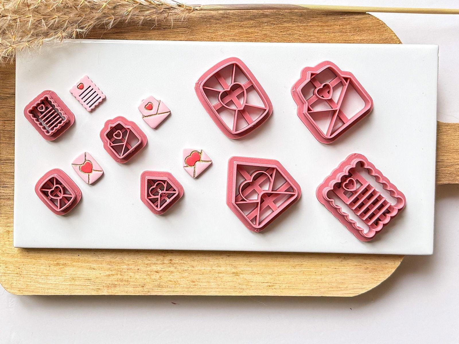 Love Letter Clay Cutter Set of 4 - Fabled Cutters