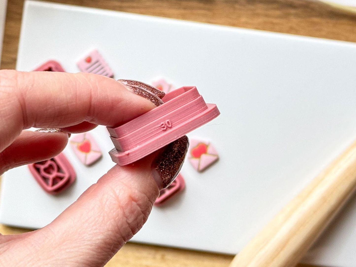 Love Letter Clay Cutter Set of 4 - Fabled Cutters