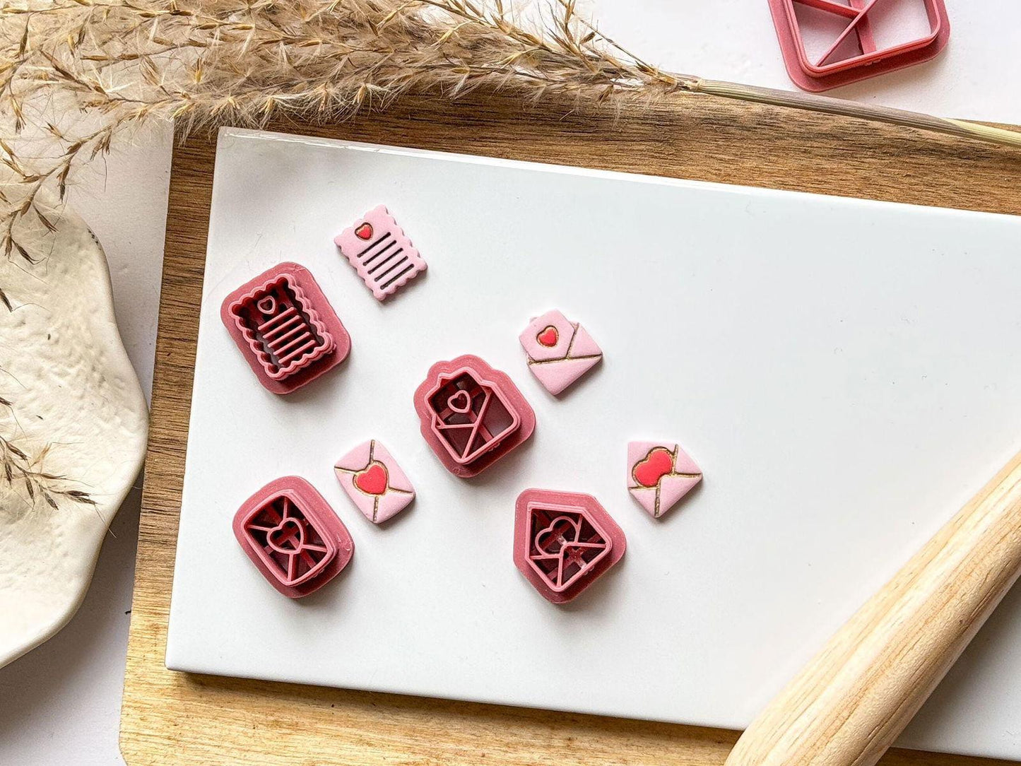 Love Letter Clay Cutter Set of 4 - Fabled Cutters