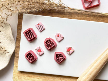 Love Letter Clay Cutter Set of 4 - Fabled Cutters