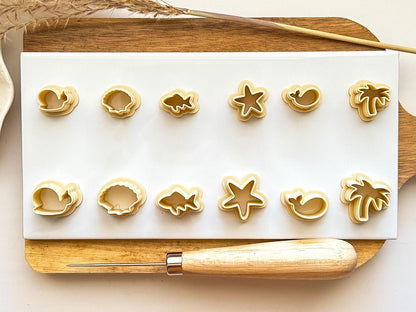 Micro Clay Cutter Set Seaside - Fabled Cutters
