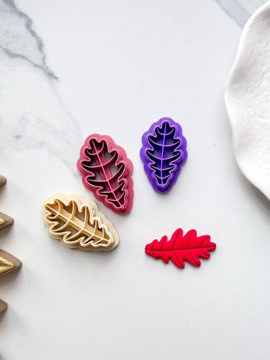 Oak Leaf Polymer Clay Cutters - Fabled Cutters