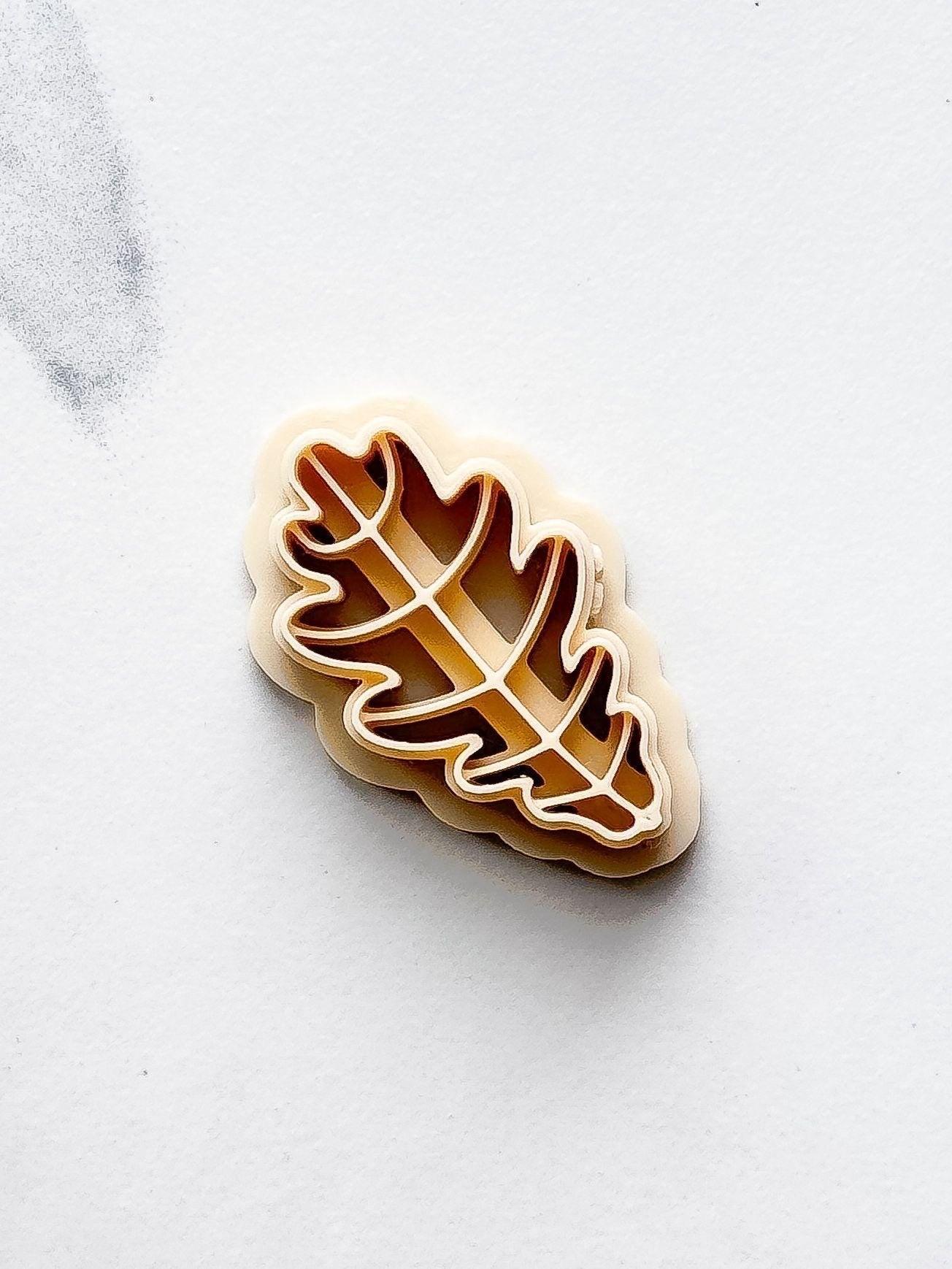 Oak Leaf Polymer Clay Cutters - Fabled Cutters