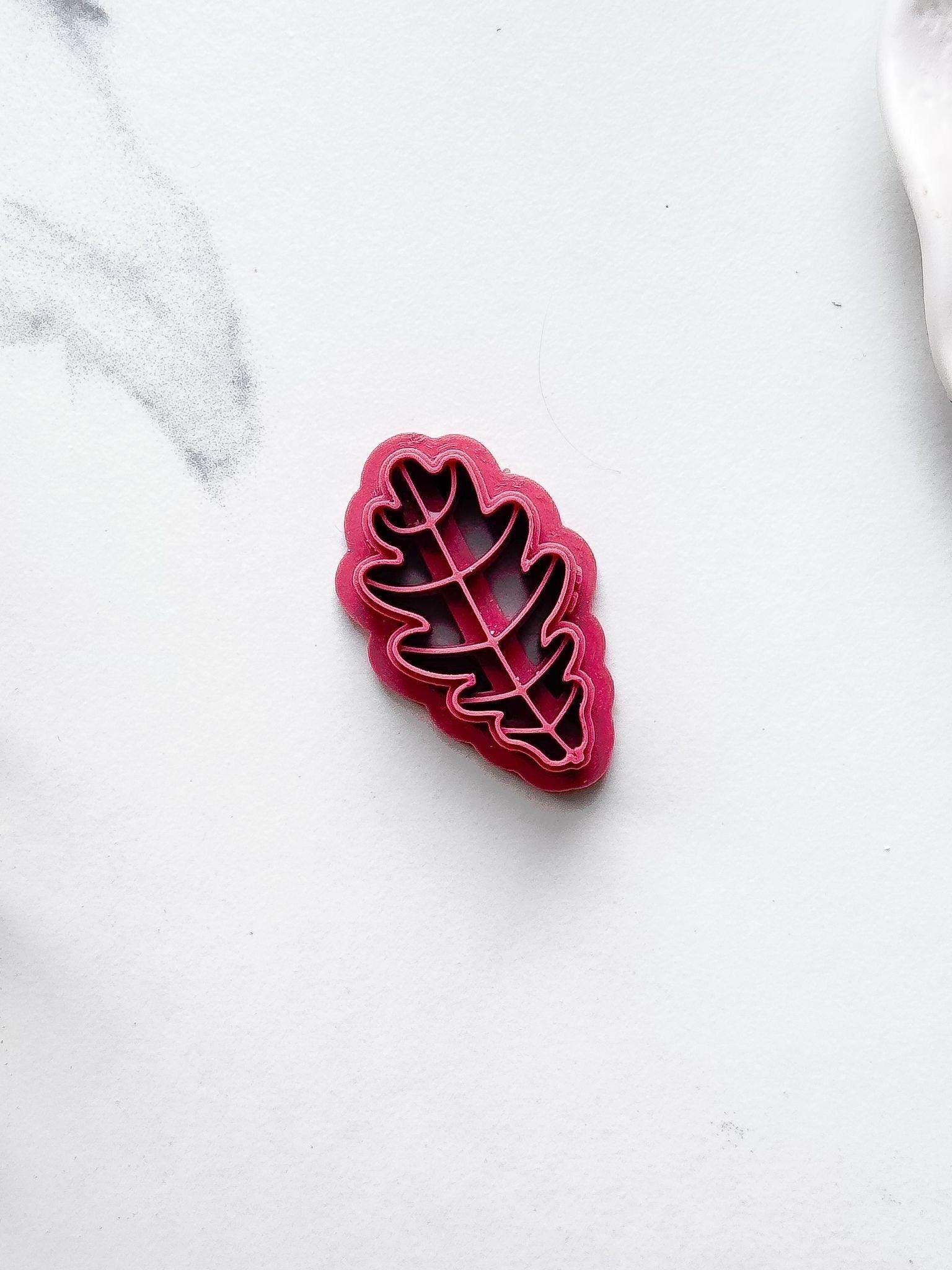 Oak Leaf Polymer Clay Cutters - Fabled Cutters