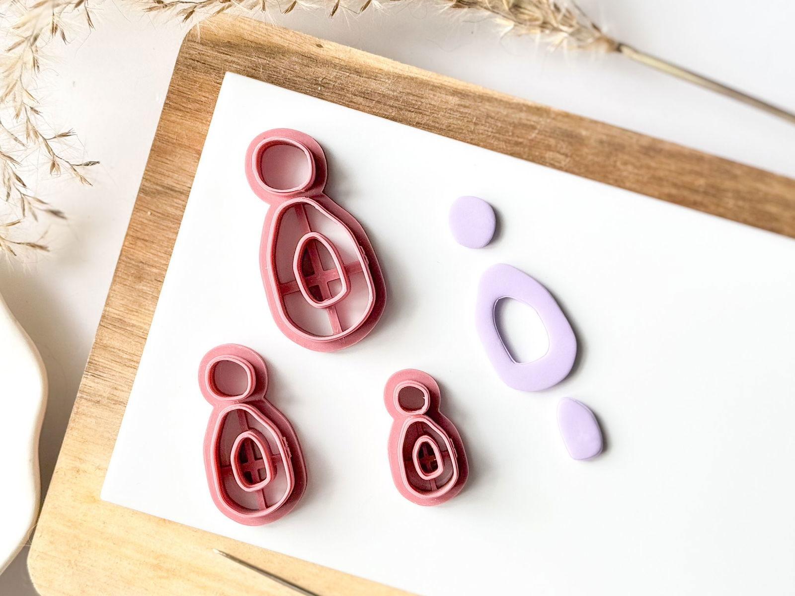 Organic Oval Donut Cutter Set - Fabled Cutters