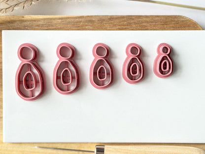 Organic Oval Donut Cutter Set - Fabled Cutters
