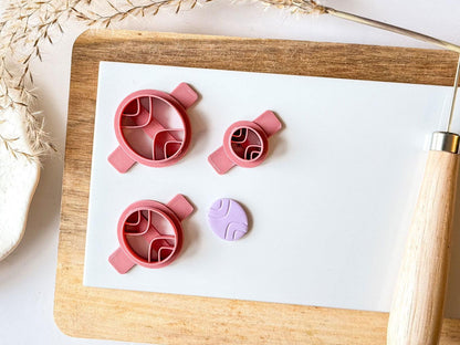 Oval Stud Polymer Clay Cutter - Fabled Cutters