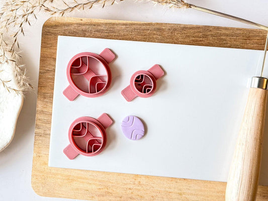 Oval Stud Polymer Clay Cutter - Fabled Cutters