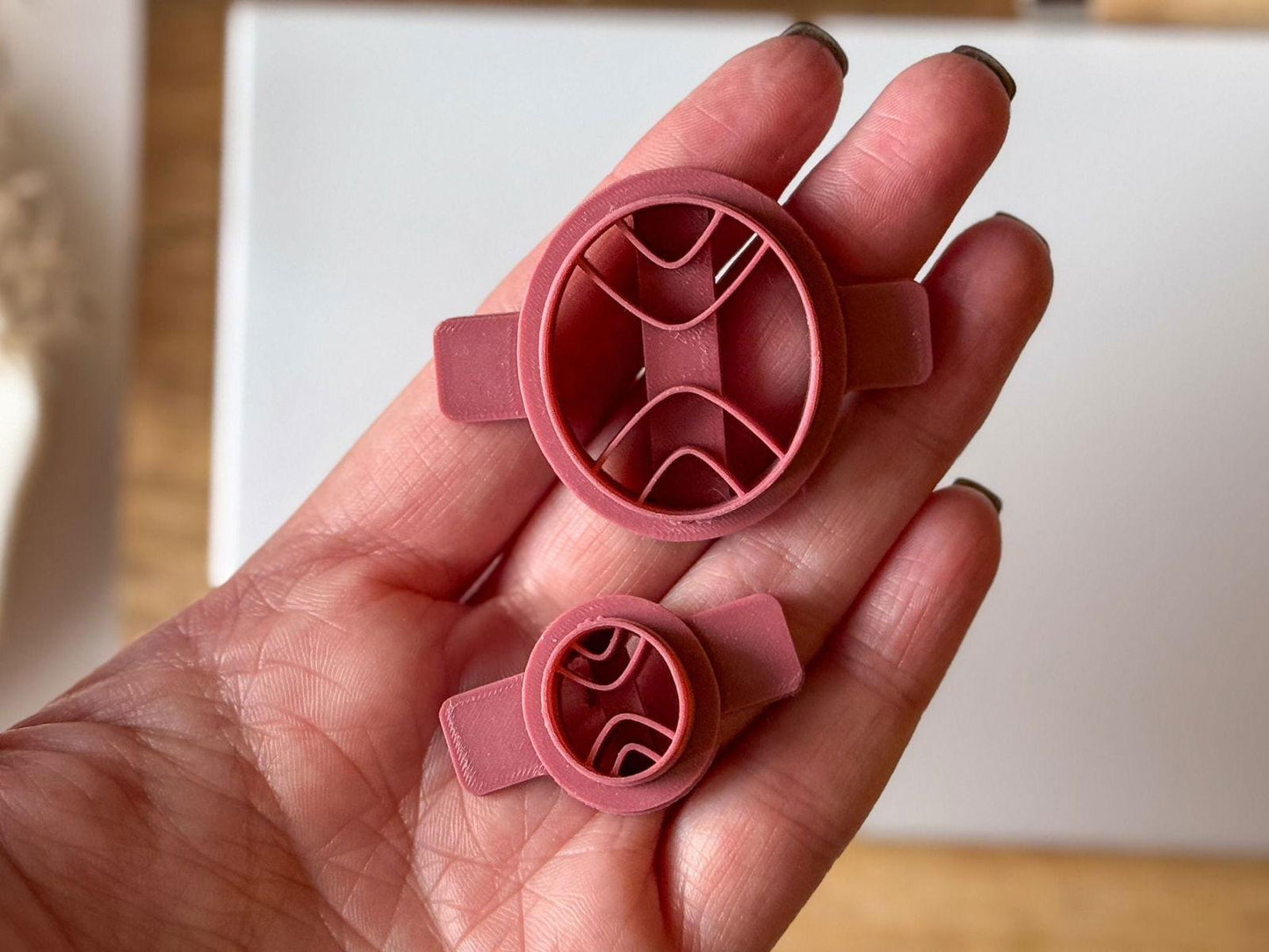 Oval Stud Polymer Clay Cutter - Fabled Cutters