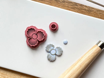 Radiant Flower Clay Cutter Set - Fabled Cutters