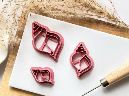 Seashell Conch Clay Cutter - Fabled Cutters