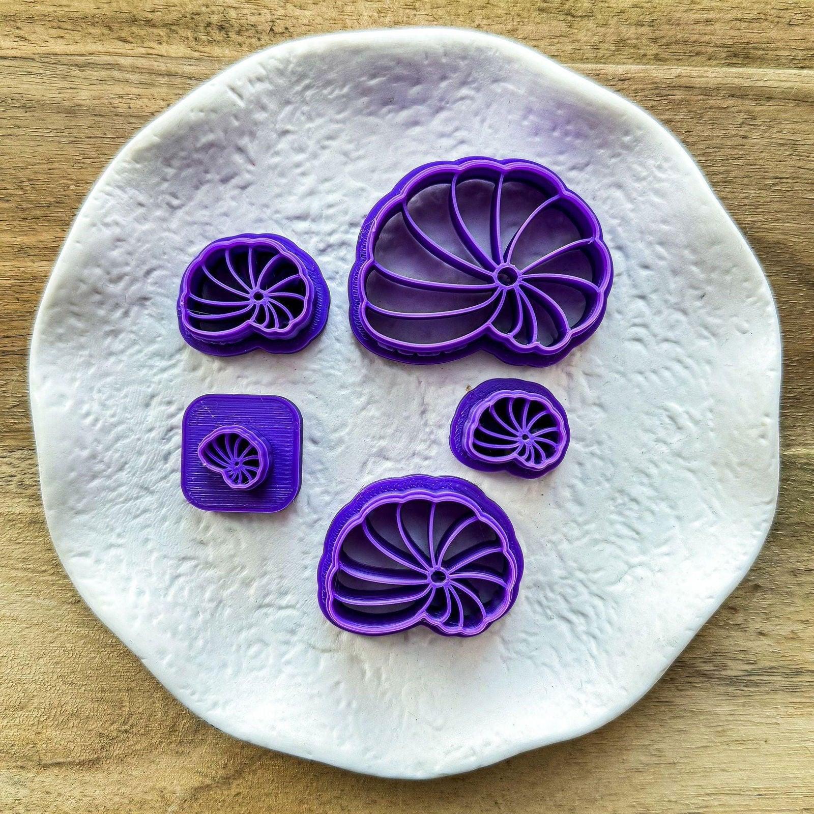 Shell Shaped Polymer Clay Cutter - Fabled Cutters