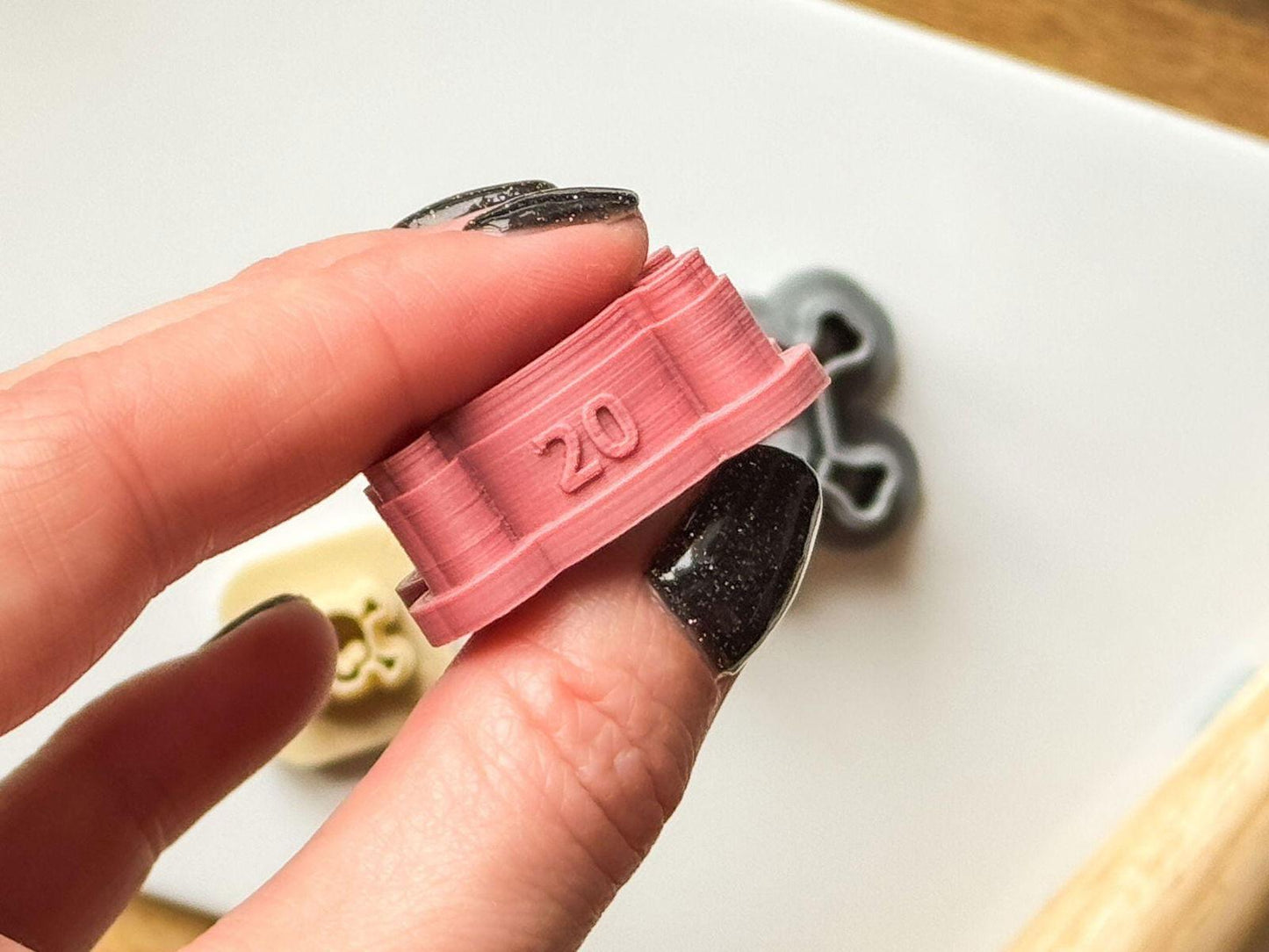 Skull and Cross Bones Polymer Clay Cutter - Fabled Cutters
