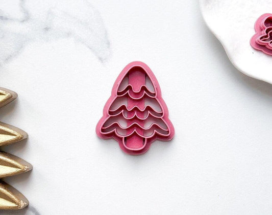 Snowy Christmas Tree Clay Cutter - Fabled Cutters