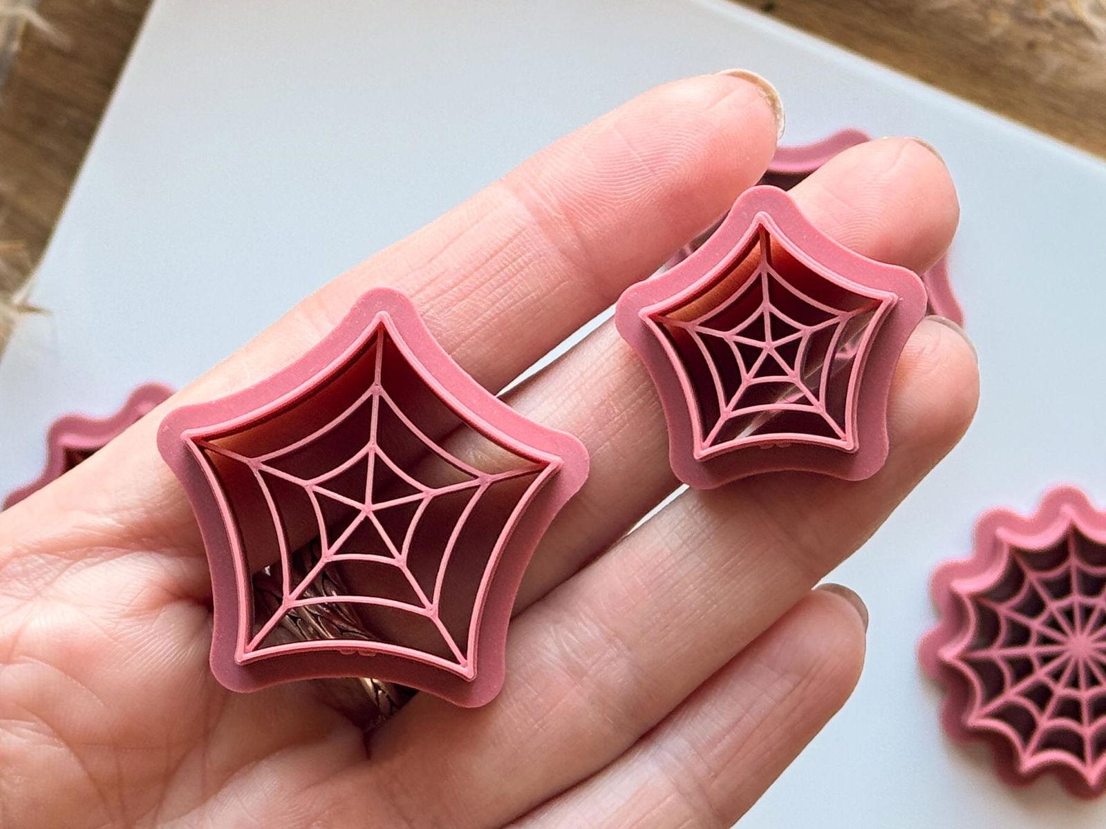 Spider Web Clay Cutter Set of 4 - Fabled Cutters