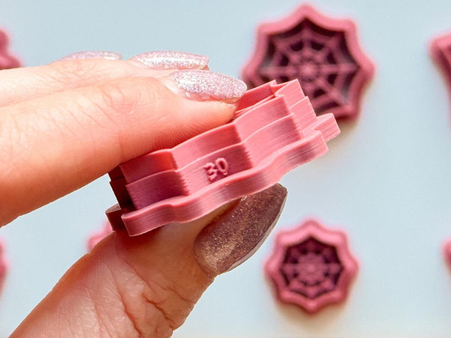 Spider Web Clay Cutter Set of 4 - Fabled Cutters