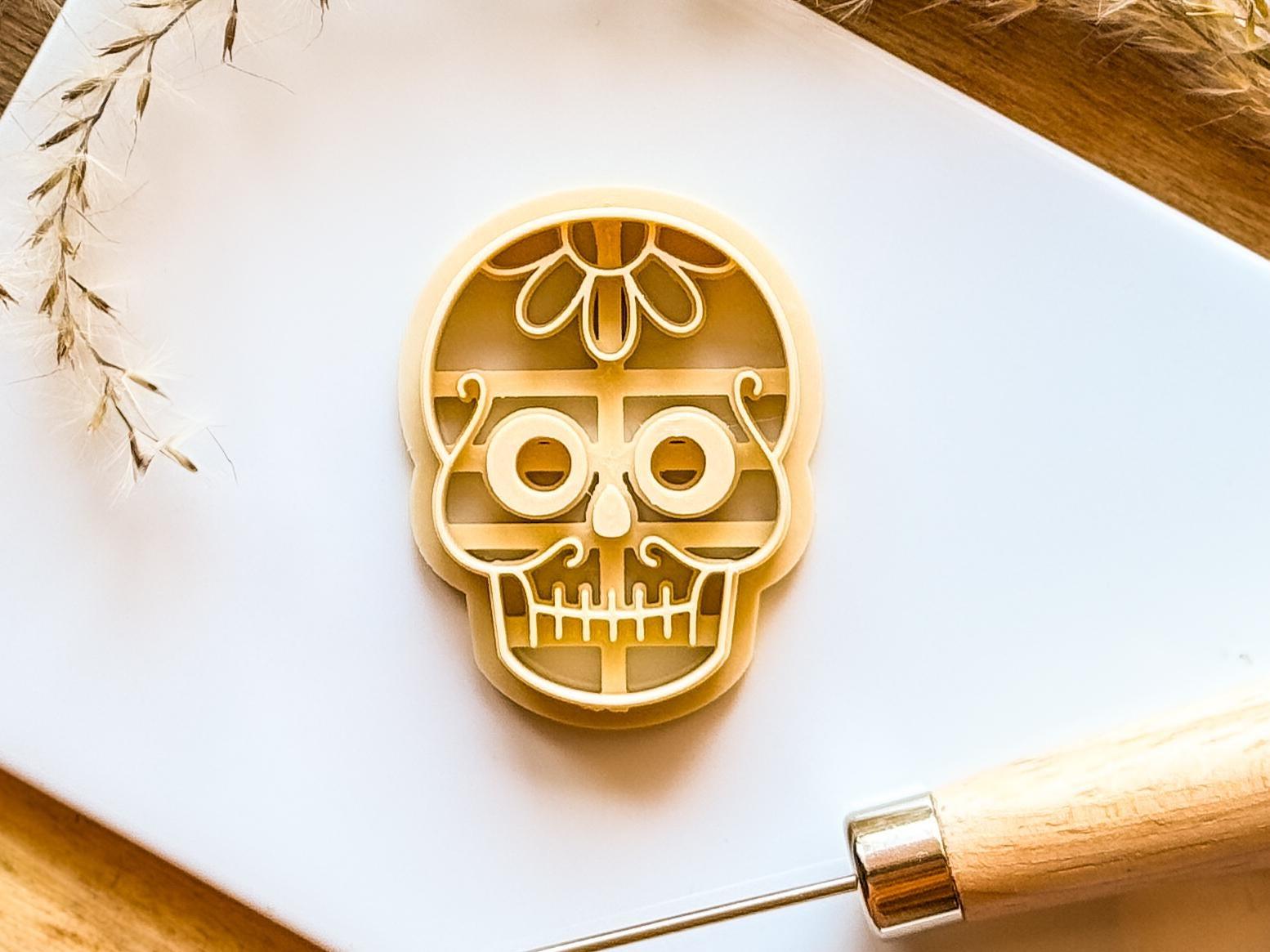 Sugar Skull Female Clay Cutter - Fabled Cutters