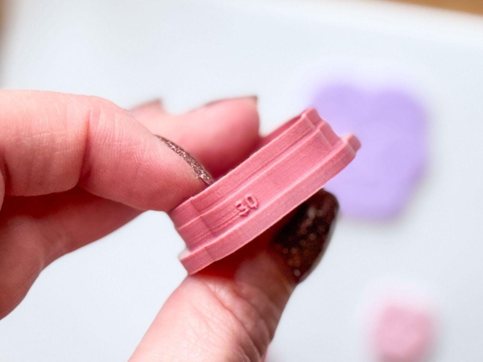 Violet 4 Petal Flower Polymer Clay Cutter - Fabled Cutters
