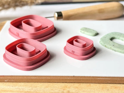 Rectangle Donut Clay Cutter-Boho Style Cutters