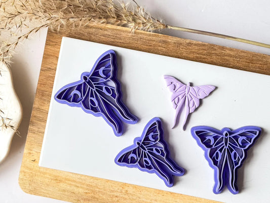 Butterfly polymer clay cutter