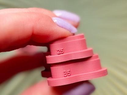Sized clay cutters