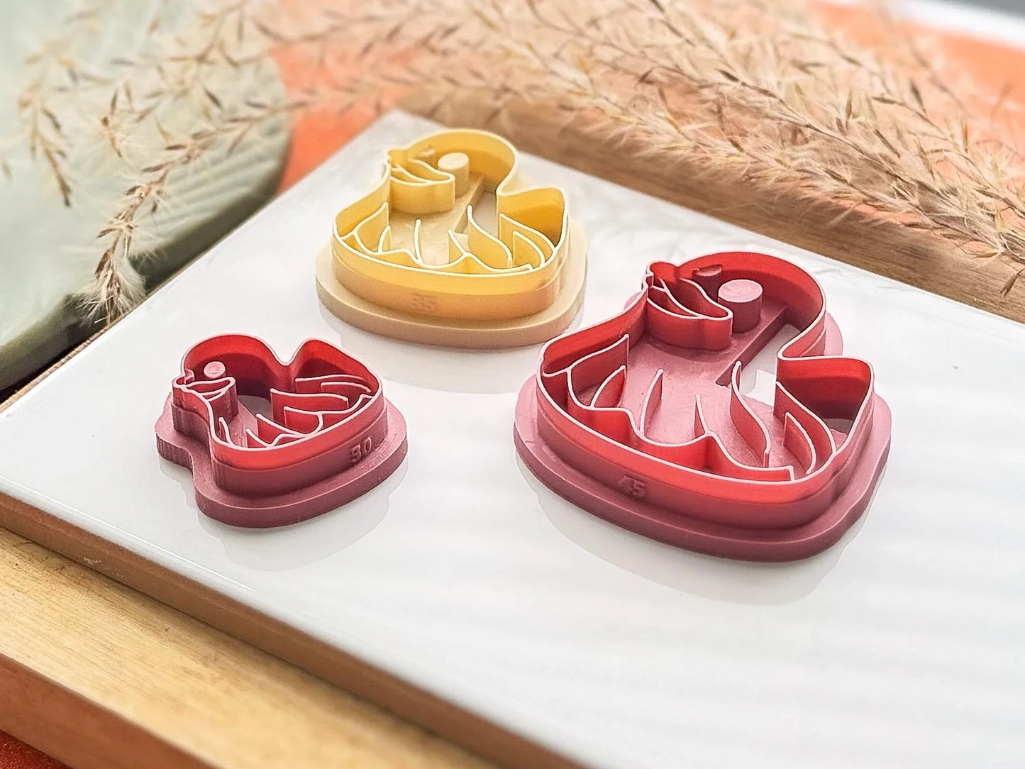 Ghost Duck Clay Cutter, cute Halloween cutter for polymer and silver clay, made in the UK-Gothic / Alt Cutters