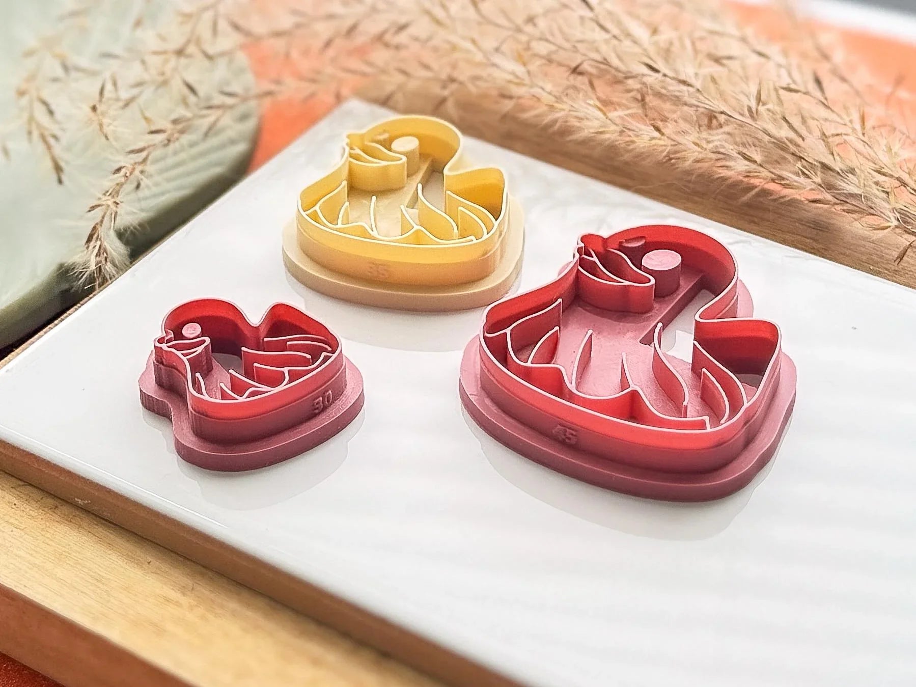 Ghost Duck Clay Cutter, cute Halloween cutter for polymer and silver clay, made in the UK-Gothic / Alt Cutters