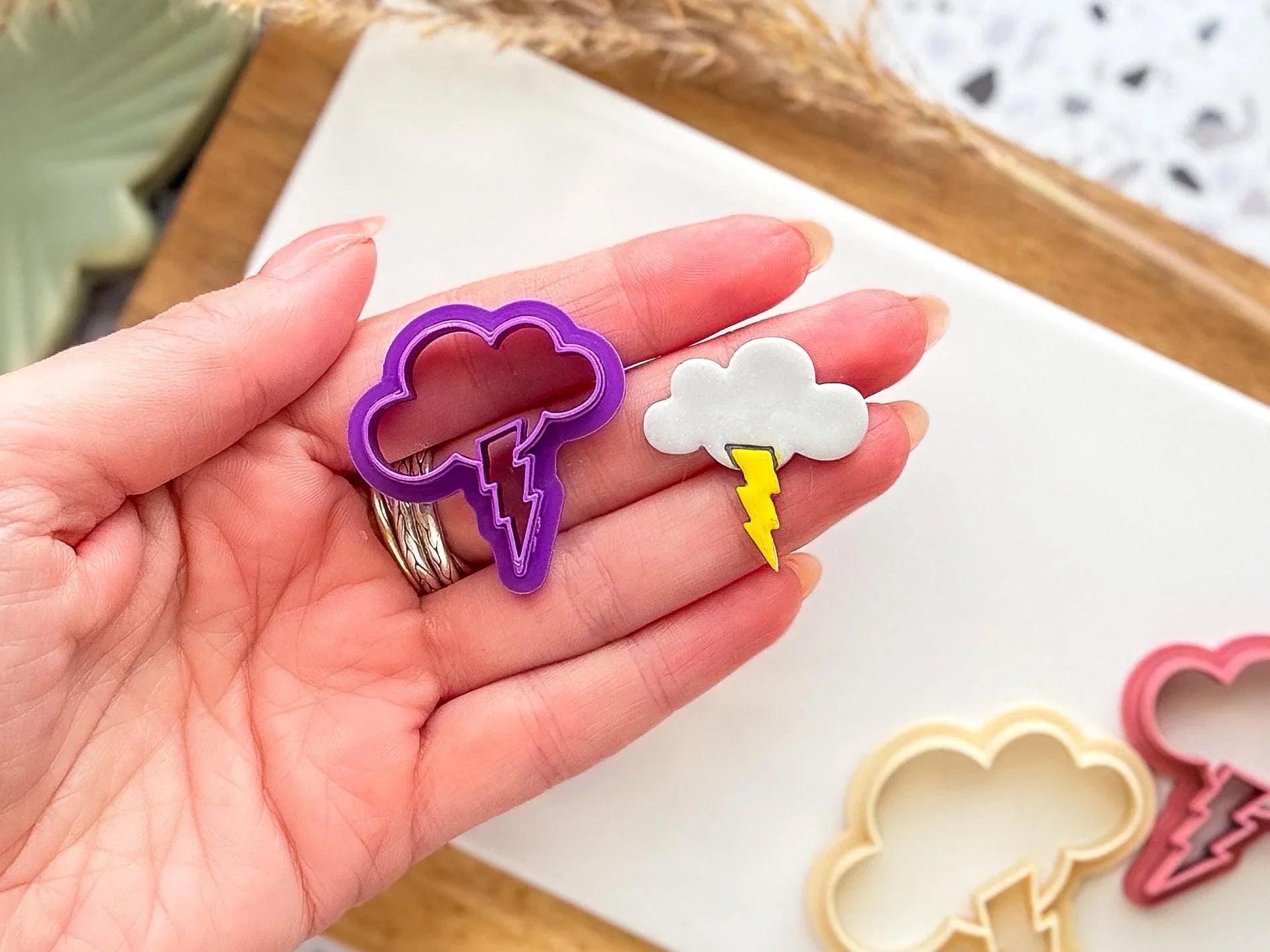 Thunder Cloud Polymer Clay Cutter-Celestial Cutters