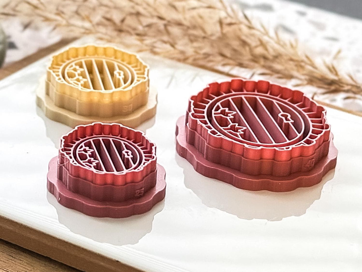 Oval Fairy Door Clay Cutter, Cottagecore cutter for use with polymer clay and silver clay, 5 sizes available, UK made-Cottagecore Cutters