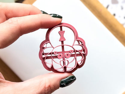 Spider Clay Cutter, Insect Themed Cutter for Polymer and Silver Clay, Available in 5 sizes 2.5 - 4.5 cm, UK Made-Animal & Nature Cutters