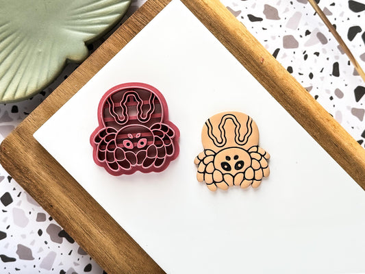 Terrantula Spider Clay Cutter, Insect Themed Cutter for Polymer and Silver Clay, Available in 5 sizes 2.5 - 4.5 cm, UK Made-Animal & Nature Cutters