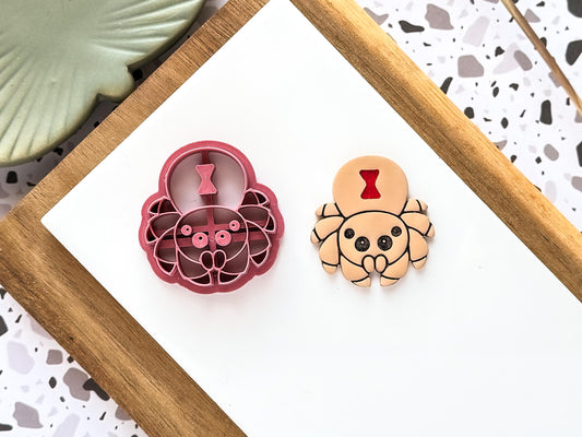 Spider Clay Cutter, Insect Themed Cutter for Polymer and Silver Clay, Available in 5 sizes 2.5 - 4.5 cm, UK Made-Animal & Nature Cutters