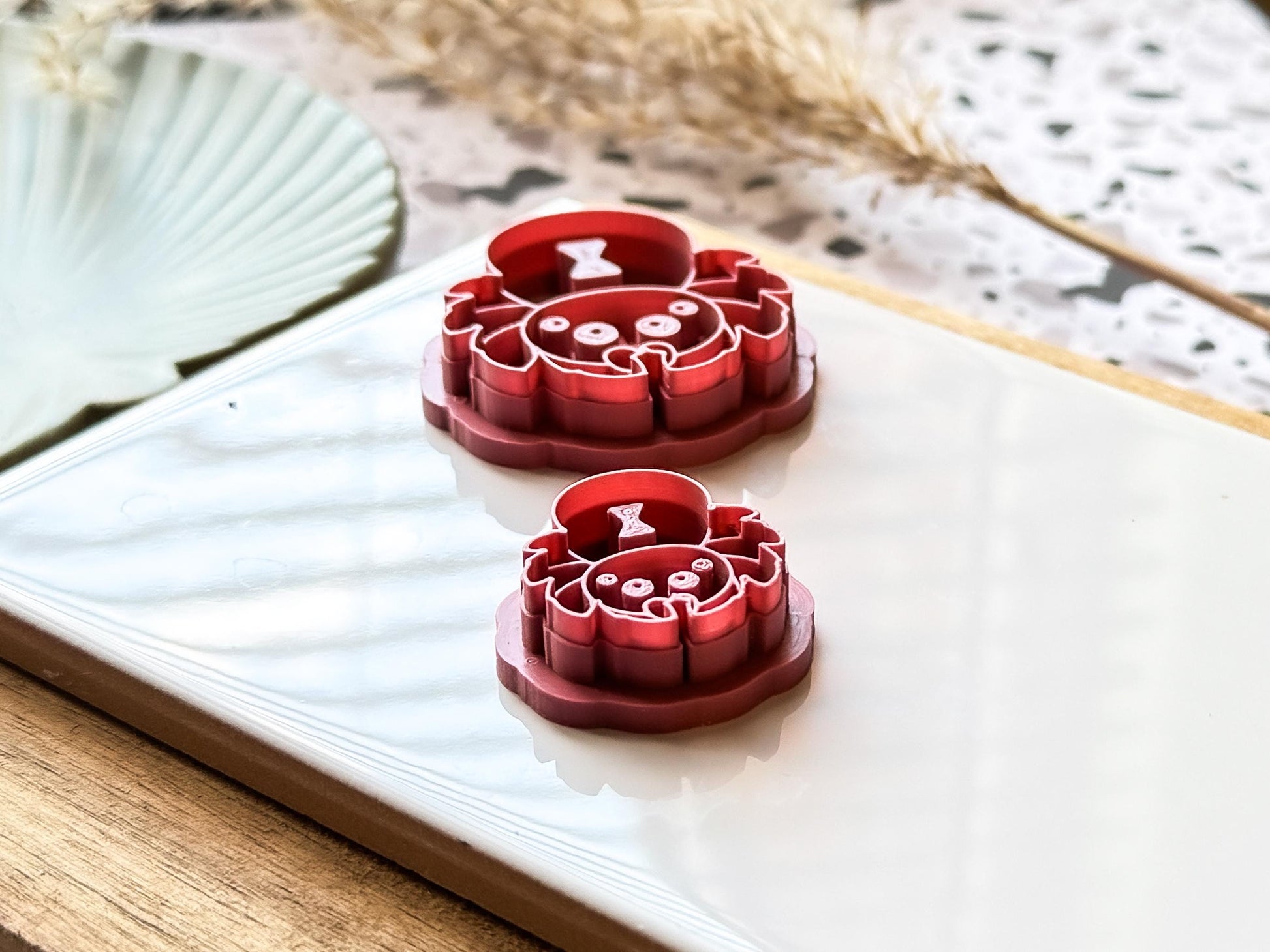 Spider Clay Cutter, Insect Themed Cutter for Polymer and Silver Clay, Available in 5 sizes 2.5 - 4.5 cm, UK Made-Animal & Nature Cutters