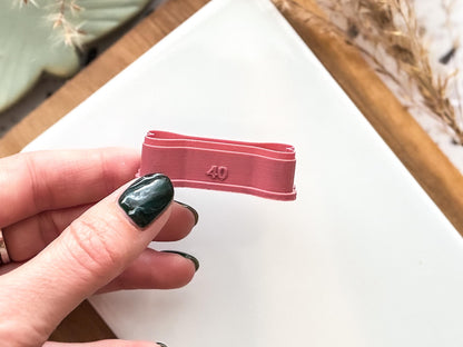 Bone Shaped Cutter, Outline Gothic Polymer and Silver Clay Tool, 2 cm - 4.5 cm, UK Made-Halloween / Goth Cutters