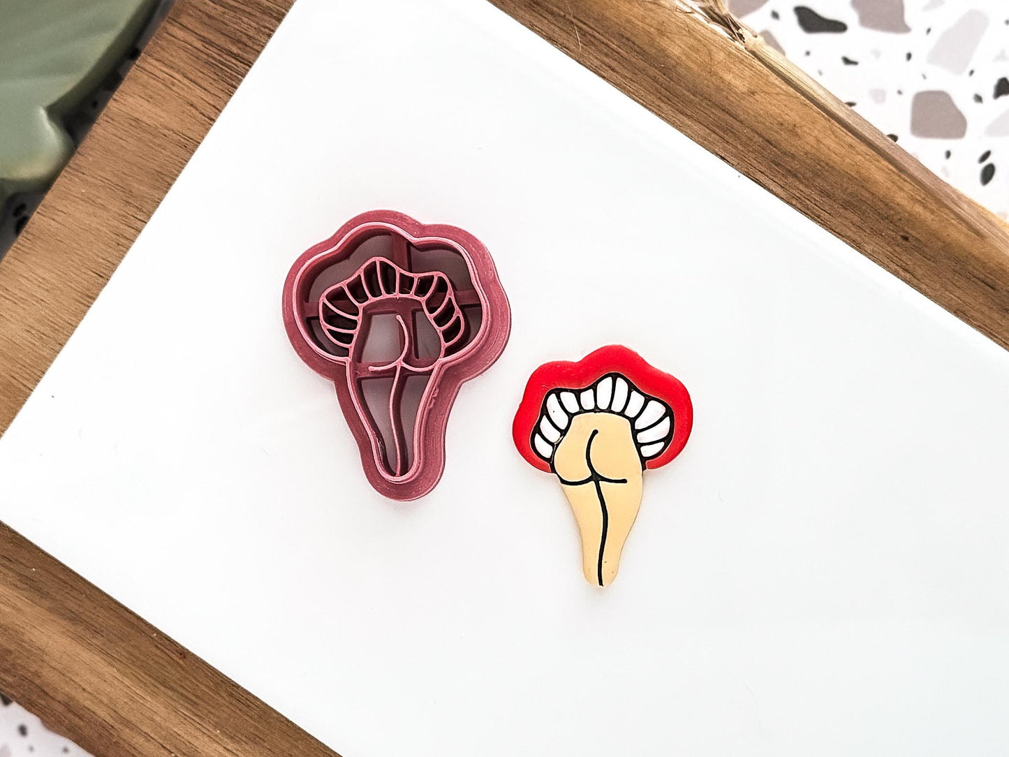 Cheeky Mushroom Cutter Set: 4 Autumn Themed Clay Cutters-Autumn Cutters