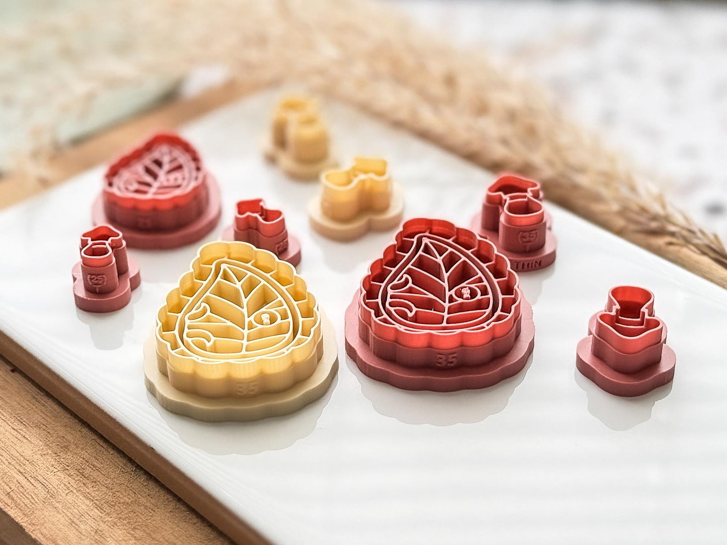 Fairy Door Cutter Set with Mushroom: Cottagecore Polymer Clay Tool, UK Made-Cottagecore Cutters