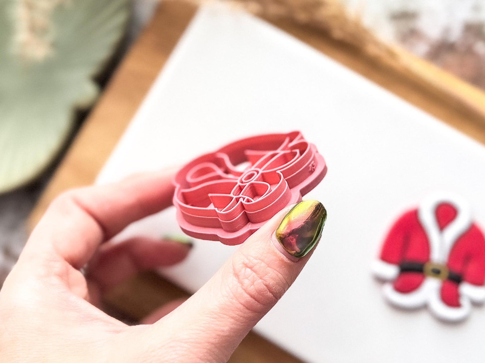 Santa Clay Cutter: Santa Claus Coat Christmas Clay and Baking Tool, 2.5 - 4.5 cm-Christmas Clay Cutters