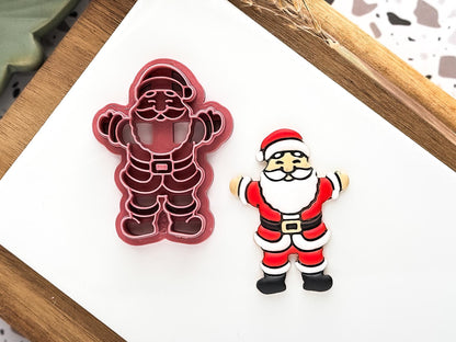 Christmas Santa Clay Cutter: Jolly Father Christmas Design For Clay And Fondant-Christmas / Winter