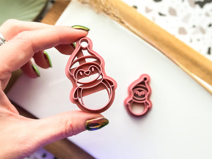 Christmas Penguin Clay Cutter: Plastic Cutting Tool For Clay And Fondant-Christmas / Winter
