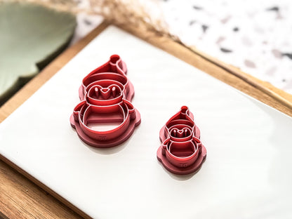 Christmas Penguin Clay Cutter: Plastic Cutting Tool For Clay And Fondant-Christmas / Winter