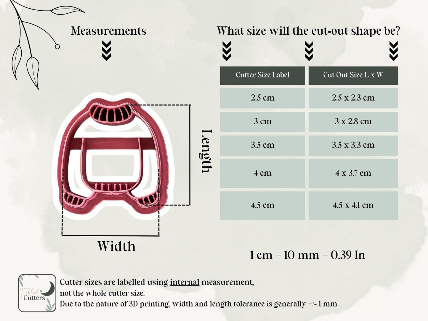Short Jumper Clay Cutter: Plain Sweater With Collar and Cuff details, 2.5 - 4.5cm-Autumn Clay Cutters