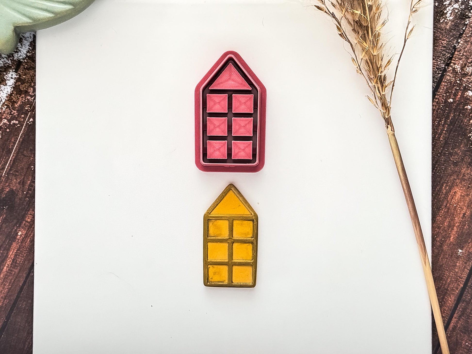 Christmas Shelf Cutter Bundle - 3 Shelf Cutters + 15 Mini Christmas Ornament Cutter Shapes, 4 Sizes Available, UK Made-Christmas Clay Cutters